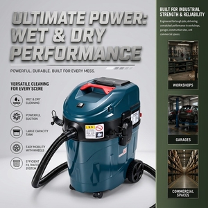 Bulk Buy Industrial Wet And Dry Dust Collector Bagless Industrial Cleaner Vacuum For Carpentry Dust Extractor For Woodworking