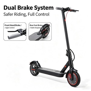 Shock Absorbing Electric Scooter