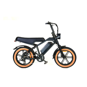 Adult Electric Mountain Bike Fat Tire Ebike Lithium Battery 80 km