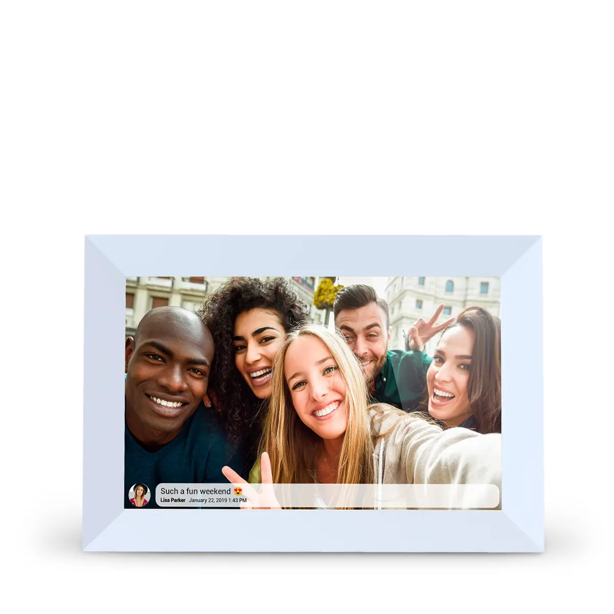 Digital Photo Frame Prado M White
